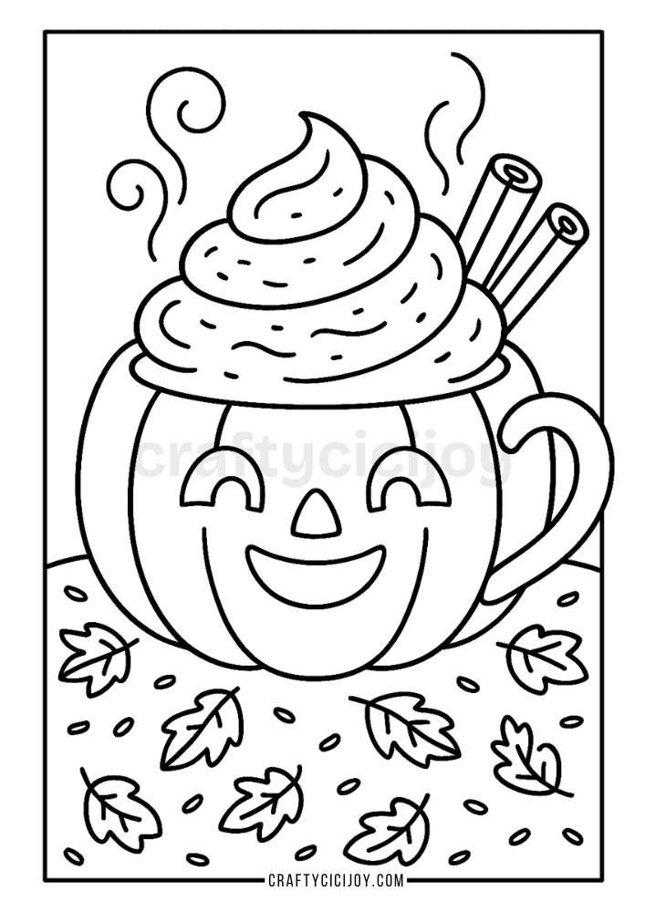Pumpkin Coloring Sheets (10 Free Printable PDF's) 4 Printable Pumpkin Coloring Pages 4