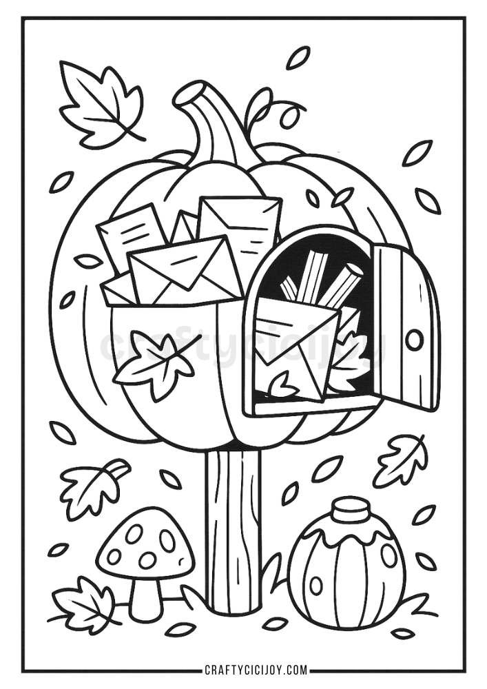 Pumpkin Coloring Sheets (10 Free Printable PDF's) 6 Printable Pumpkin Coloring Pages 6