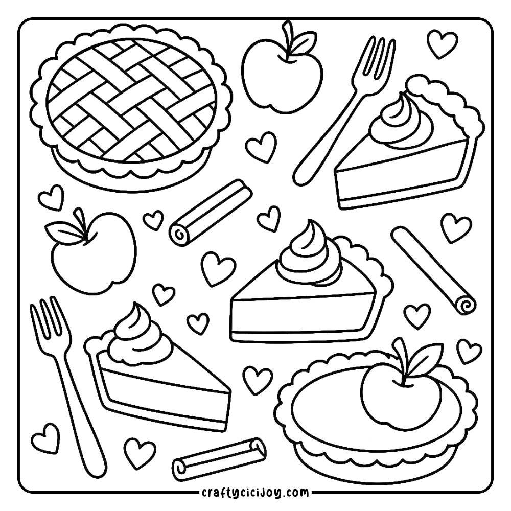 Thanksgiving Coloring Pages