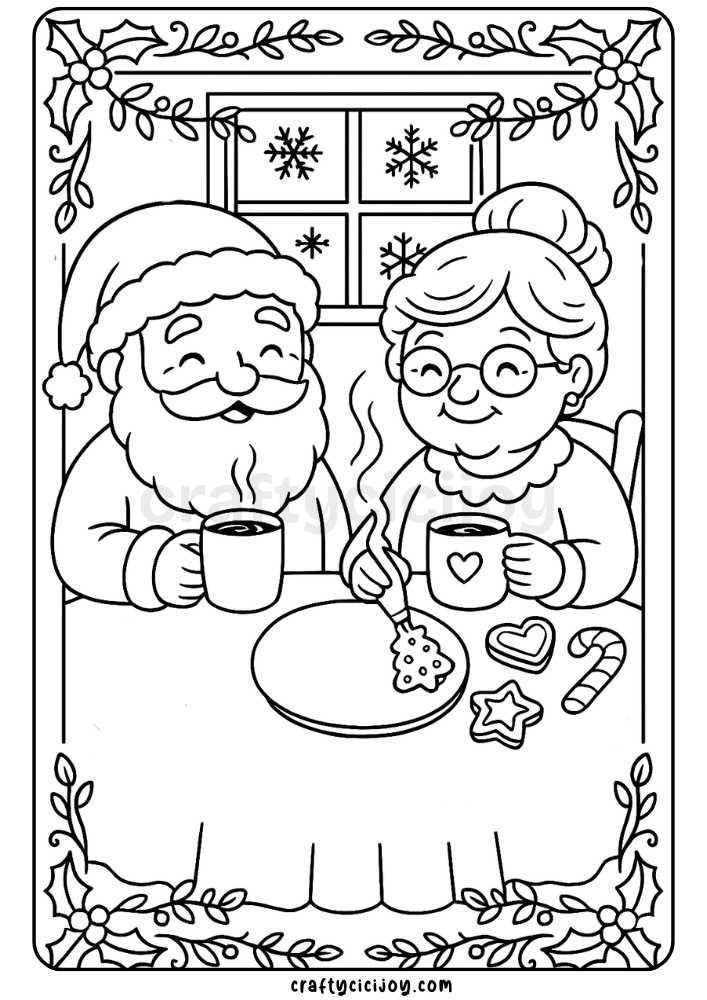 Christmas Coloring Sheet 13