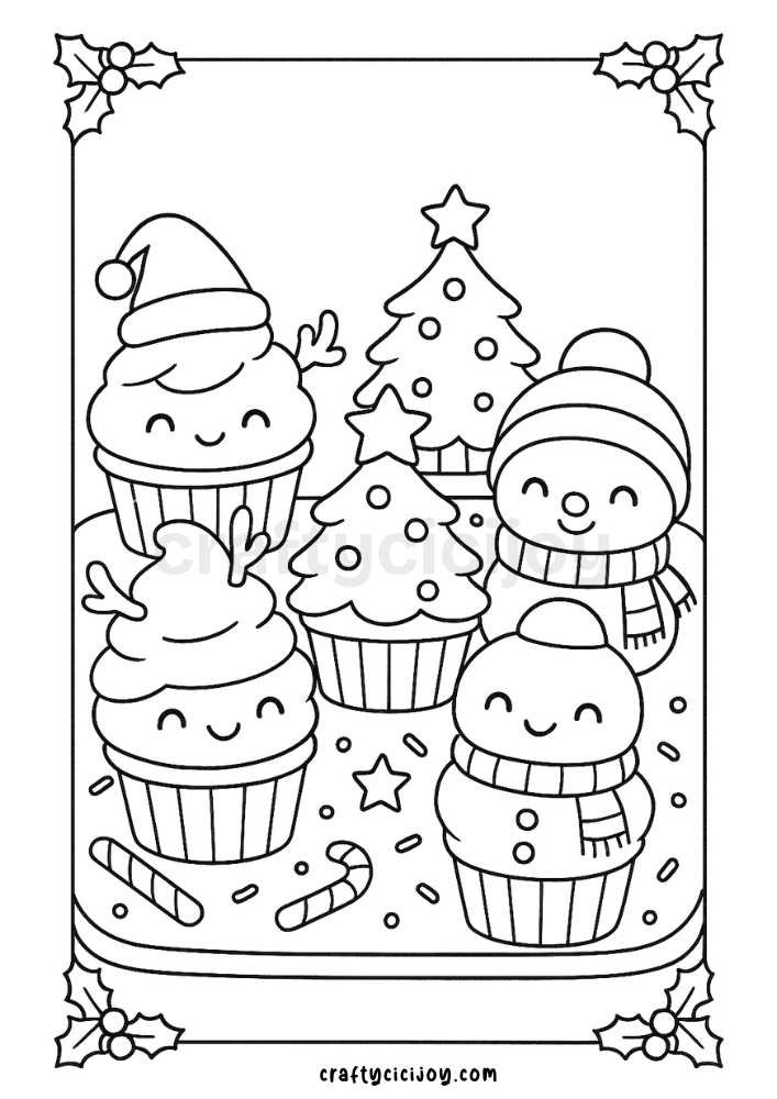 Christmas Coloring Sheet 16