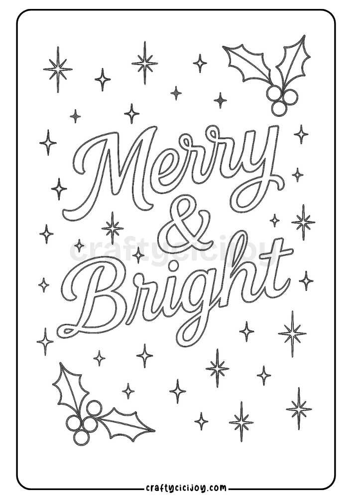christmas coloring pages
