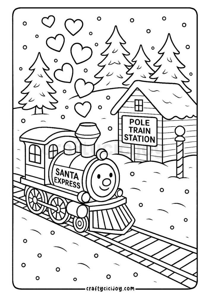 Christmas Coloring Sheet 20