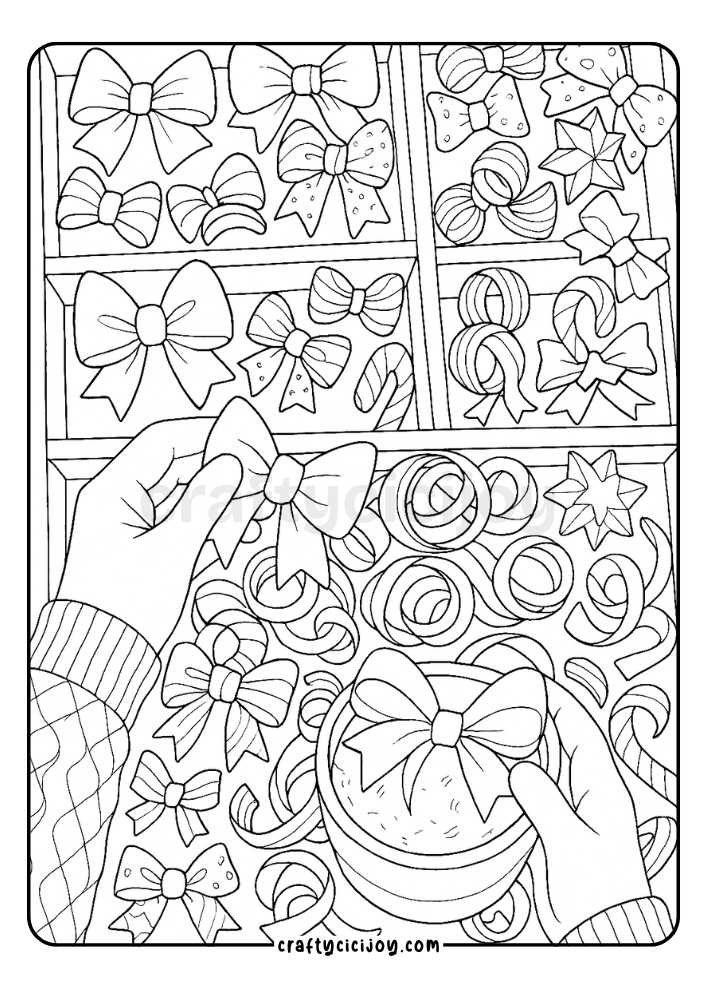 Christmas Coloring Sheet 22