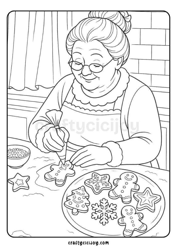 Christmas Coloring Sheet 25
