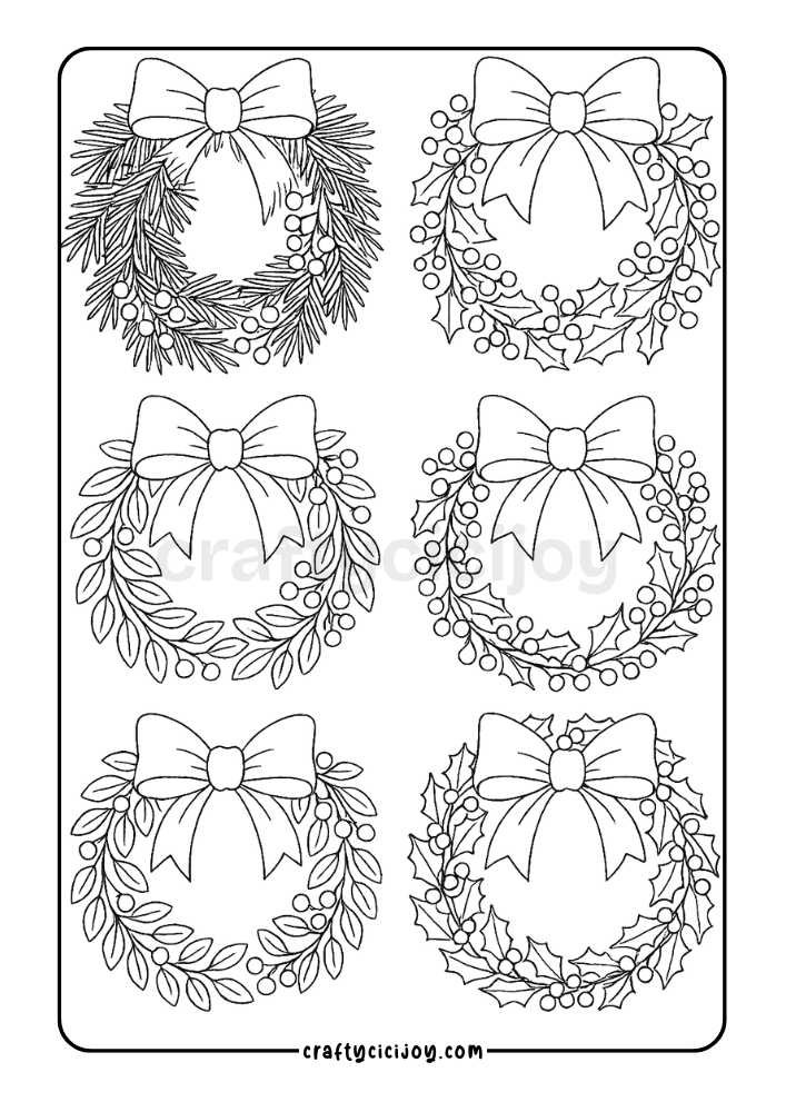 Christmas Coloring Sheet 27