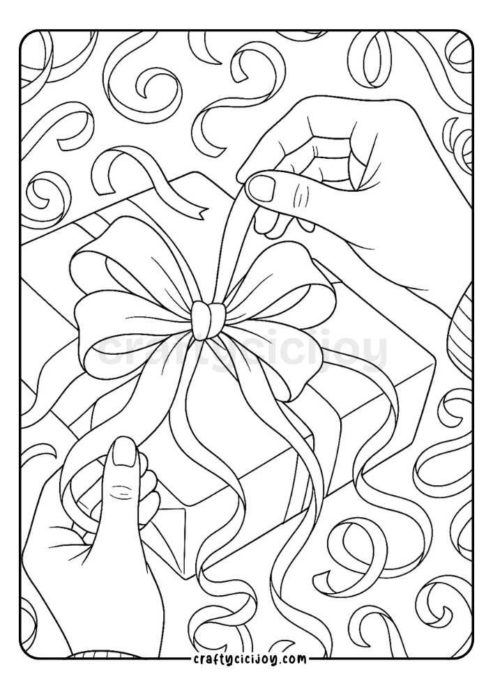 Christmas Coloring Sheet 29
