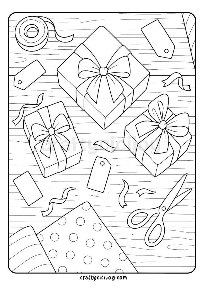Christmas Coloring Sheet 31