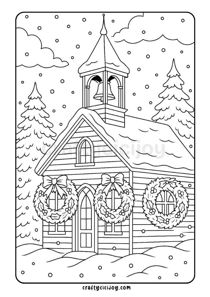 Christmas Coloring Sheet 33