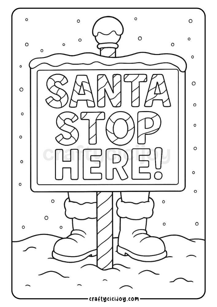 Christmas Coloring Sheets (50 Free Cute Festive Printable PDFs)