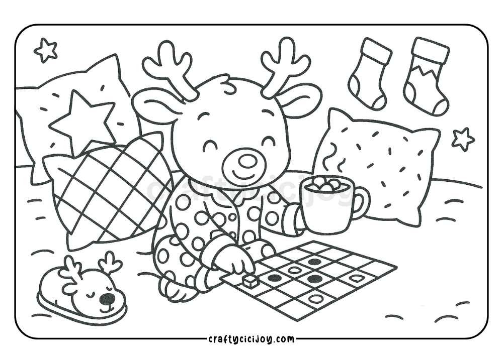 christmas coloring sheets