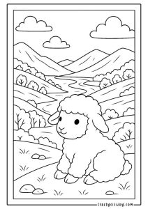 Lamb Coloring Pages (30 Free Printable PDFs)