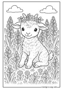 Lamb Coloring Pages (30 Free Printable PDFs)