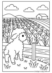 Lamb Coloring Pages (30 Free Printable PDFs)