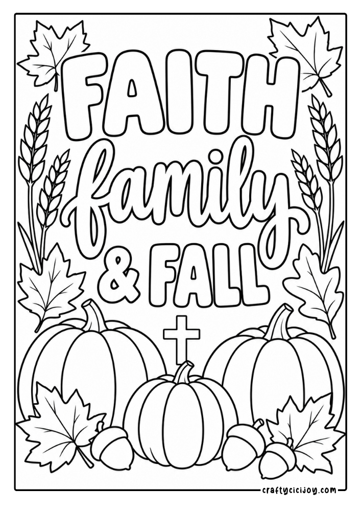 Free Fall Coloring Pages For Adults (25 Printable PDFs) - CraftyCiciJoy