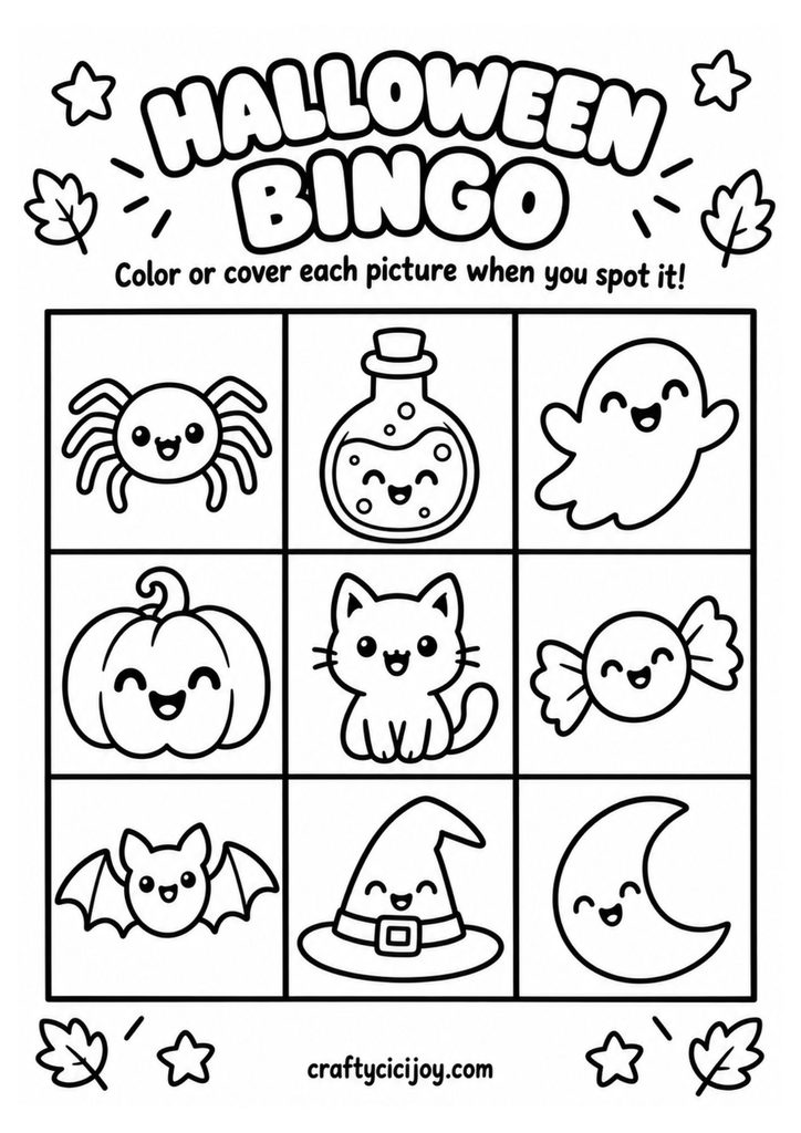 Free Printable Coloring Pages & Activities 19 Halloween activity sheets